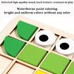 120pcs 3D Wooden Pattern Blocks, Wooden Mosaic Color Shapes Puzzle Montessori Toys, Tangram Toys, Sorting and Stacking Games
