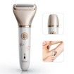 2 in 1 Electric Razor for Women,Hair Remover for Face, Legs and Armpits, Portable Waterproof Bikini Trimmer Wet and Dry