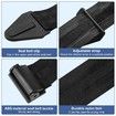 Seat Belt Adjuster, Adjustable Car Seat Belt Adjuster with Clips, Soft Seatbelt Adjuster to Protect Child's Neck and Face, Essential for Children's Travel (1 Pack)