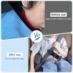 Seat Belt Adjuster, Adjustable Car Seat Belt Adjuster with Clips, Soft Seatbelt Adjuster to Protect Child's Neck and Face, Essential for Children's Travel (1 Pack)