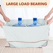 Storage Bag Container Clothes Organiser Foldable Wardrobe Closet Travel Garment Clothing Blanket Bin 78L with Handle