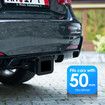 2 in 1 Tow Bar Car Caravan Boat Vehicle Heavy Duty Towing Ball Mount Tongue Shackle Trailer Hitch Receiver 4350kg 4WD
