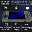 Gameboy Handheld Game Console Retro Gaming Console Preloaded 800 Classical Games Portable Gaming Player with 3.5" LCD Screen,Mini Arcade Electronic Toy Gifts (Grey)