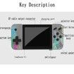 Gameboy Handheld Game Console Retro Gaming Console Preloaded 800 Classical Games Portable Gaming Player with 3.5" LCD Screen,Mini Arcade Electronic Toy Gifts (Grey)