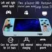 Gameboy Handheld Game Console Retro Gaming Console Preloaded 800 Classical Games Portable Gaming Player with 3.5" LCD Screen,Mini Arcade Electronic Toy Gifts for Boys Girls (Blue)