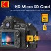 Kodak Micro SD 128GB U3 Micro SD Card SD/TF Flash Card Memory Card dash cams and surveillance camera CCTV with card adapter