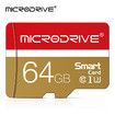 MicroDRIVE SD 64GB U3 Micro SD Card SD/TF Flash Card Memory Card dash cams and surveillance camera CCTV with card adapter