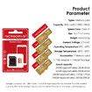 MicroDRIVE SD 64GB U3 Micro SD Card SD/TF Flash Card Memory Card dash cams and surveillance camera CCTV with card adapter