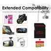 MicroDRIVE SD 64GB U3 Micro SD Card SD/TF Flash Card Memory Card dash cams and surveillance camera CCTV with card adapter