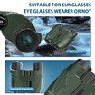 Binoculars 20x25 for Kids,High Power Easy Focus Binoculars with Low Light Vision,Compact Binoculars for Bird Watching and Travel (Green)