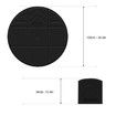 Foldable VR Mat for Meta Quest 3/Apple Vision Pro, Round Anti Fatiguet,Anti-slip and Comfortable Floor Mat,Compatible with PSVR2,Oculus/Meta Quest 2/Pro
