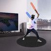 Foldable VR Mat for Meta Quest 3/Apple Vision Pro, Round Anti Fatiguet,Anti-slip and Comfortable Floor Mat,Compatible with PSVR2,Oculus/Meta Quest 2/Pro