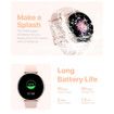 Smartwatch AI Voice Control Calls Quick Text Reply Women Men Android iPhone Fitness Tracker Health Monitor Pink