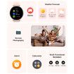 Smartwatch AI Voice Control Calls Quick Text Reply Women Men Android iPhone Fitness Tracker Health Monitor Pink