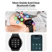 Smart Watch for Women Men Answer/Make Calls/Quick Text Reply/AI Voice Control,Smartwatch for Android Phones iPhone (Black)