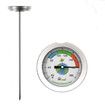 20cm Stainless Steel Compost Soil Thermometer Measuring Garden 40to180F Thermometers Outdoor