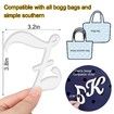 Letter Charms for Bogg Bag,Alphabet Lettering Accessories Charms Compatible with Bogg Bag Original All Models,Insert Decorative Letter for Handbag Beach Tote Bag (Z)