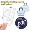 Letter Charms for Bogg Bag,Alphabet Lettering Accessories Charms Compatible with Bogg Bag Original All Models,Insert Decorative Letter for Handbag Beach Tote Bag (Y)