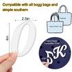 Letter Charms for Bogg Bag,Alphabet Lettering Accessories Charms Compatible with Bogg Bag Original All Models,Insert Decorative Letter for Handbag Beach Tote Bag (O)