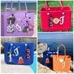 Letter Charms for Bogg Bag,Alphabet Lettering Accessories Charms Compatible with Bogg Bag Original All Models,Insert Decorative Letter for Handbag Beach Tote Bag (I)