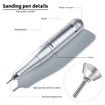 45000RPM Electric Nail Drill Machine Professional Nail Drills for Gel Nails Polish Rechargeable Portable Nail File Manicure Tool Color Pink