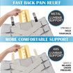 Back Support Belt for Women and Men, Lower Back Support for Herniated Disc, Removable Supports Belt,Suitable for Waist 80-95 CM