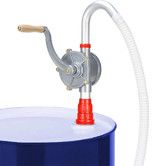 Barrel Pump 55 Gallon Fuel Transfer Diesel Adjustable Length Kerosene Aluminum Alloy Manual Extraction Fluid Dispensing Tool