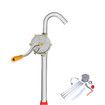 Barrel Pump 55 Gallon Fuel Transfer Diesel Adjustable Length Kerosene Aluminum Alloy Manual Extraction Fluid Dispensing Tool
