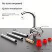 Barrel Pump 55 Gallon Fuel Transfer Diesel Adjustable Length Kerosene Aluminum Alloy Manual Extraction Fluid Dispensing Tool
