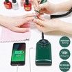 45000RPM Nail Drill Machine Rechargeable Nail File Nails Accessories Gel Nail Polish Sander Professional Tool Manicure Set Color Green