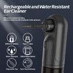 Ear Wax Removal Cleaning Kit - Water Powered Ear Cleaner with 12 Ear Tips - 4 Pressure Modes - Safe and Effective Ear Wax Removal Tool