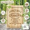 For Grandpa Cutting Board Set Bamboo Chopping Board EcoFriendly Chef FathersDay Gifts Male Brother Anniversary Christmas Kitchen Present