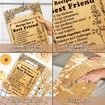 For Best Friend Cutting Board Set Bamboo Chopping Board EcoFriendly ChefGrade Birthday Friendship Gifts Women Friends Bestie Female Sister Anniversary Christmas Kitchen Present