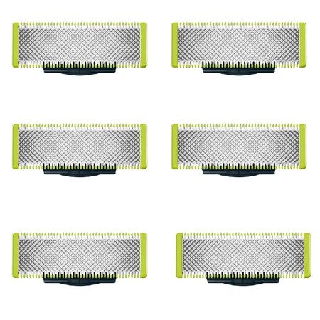6PCS Replacement Blades Compatible with Philips Norelco One 1 Blade,Replacement Heads