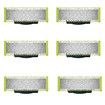 6PCS Replacement Blades Compatible with Philips Norelco One 1 Blade,Replacement Heads