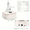Professional Electric Nail Drill Machine Set, Nail File Set For Home And Salon, Nail Buffer Manicure Pedicure Polishing Tools-White