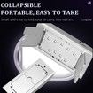 2 in 1 Portable Electric Nail Drill 35000 RPM Electrical Professional Nail File Kit, Nail Dryer UV Lamp Manicure for Acrylic, Gel Nails-Silver
