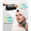 92B Replacement Shaver Head Compatible with Braun 9 Series Foil Shaver 9477cc,9330s,9465cc,9460cc,9419s,9390cc,9385cc,Black
