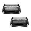 2 Pack Series 3 32B Replacement Shaver Head Compatible with Braun S3 3040s 3000s 3050cc 3010s 3070cc 3080s 3090s 310s 3020s 330s 370cc-4 380s-4