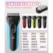 2 Pack Series 3 32B Replacement Shaver Head Compatible with Braun S3 3040s 3000s 3050cc 3010s 3070cc 3080s 3090s 310s 3020s 330s 370cc-4 380s-4