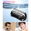 2 Pack Series 3 32B Replacement Shaver Head Compatible with Braun S3 3040s 3000s 3050cc 3010s 3070cc 3080s 3090s 310s 3020s 330s 370cc-4 380s-4