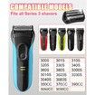 Replacement Head Braun Series 3 21B Shaving Compatibility 2 PCS 3010s 3040s 5409 Electric Razor Accessory Grooming