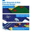Busy Board Montessori Toys for Bithday Gift 7in1 Preschool Learning Activities with Life Skill,ABC,123,Shape,Color,Animal,Weather,Travel Toys