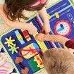 Busy Board,Educational Activity Board,Montessori Busy Board for Developing Sensory,Learning Motor Skills,Expanding Brain Thinking,Travel Toys for Boys Girls Gifts