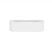 Flame Essential Oil Diffusers, 7 Color Light Diffuser Air Humidifier Aroma Diffusers for Home Bedroom Office Yoga Timer,White