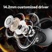 Open Ear Headphones Wireless Bluetooth 5.4,Open Ear Earbuds IPX5 Waterproof Noise Cancelling Running Sport Wireless Bluetooth Earbuds with Mic and Earhooks for Android/iOS Silver