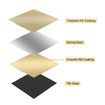 3D Printing PEI Sheet Build Plate 235x235mm Double Sided Textured Surface Ender 3 Magnetic Spring Steel Bed