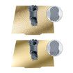 3D Printing PEI Sheet Build Plate 235x235mm Double Sided Textured Surface Ender 3 Magnetic Spring Steel Bed