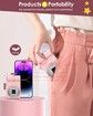 Digital Camera,50MP Full High Definition 1080P Camera with 16x Zoom Anti Shake,Compact Camera with 2000s Vibe,Kids Camera with 32GB SD Card,Pink