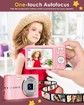 Digital Camera,50MP Full High Definition 1080P Camera with 16x Zoom Anti Shake,Compact Camera with 2000s Vibe,Kids Camera with 32GB SD Card,Pink